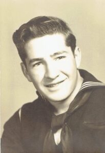 Delbert in Navy Uniform